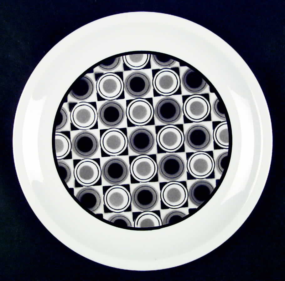 Moon Dot Dinner Plate by Mikasa-1