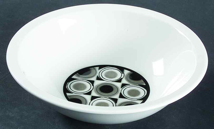 Moon Dot Rim Cereal Bowl by Mikasa-1