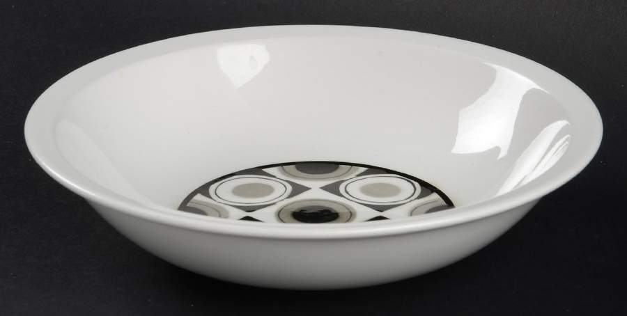 Moon Dot Rim Soup Bowl by Mikasa-1