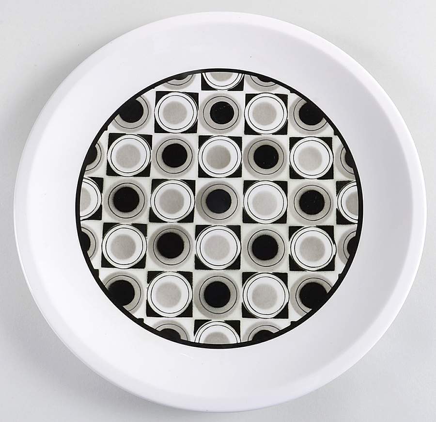 Moon Dot 12" Chop Plate (Round Platter) by Mikasa-1