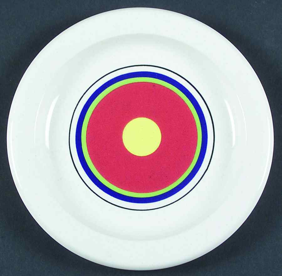 Moon Fire Salad Plate by Mikasa-1
