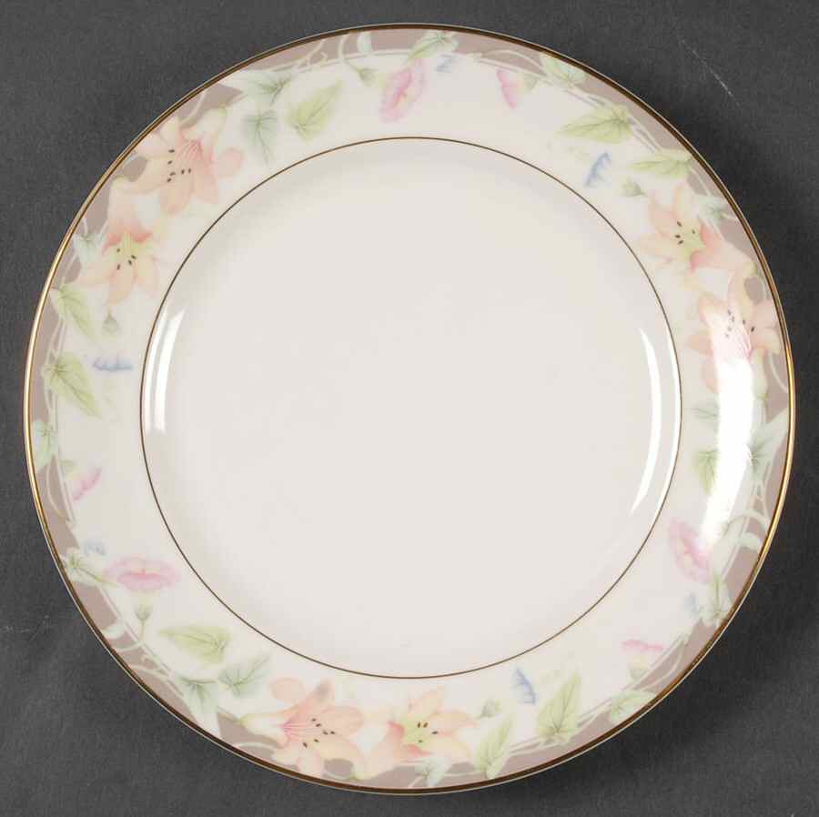 Morning Glory Bread & Butter Plate by Mikasa-1