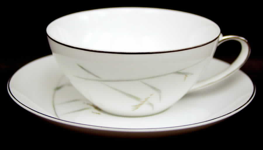 Moji Flat Cup & Saucer Set by Mikasa-1