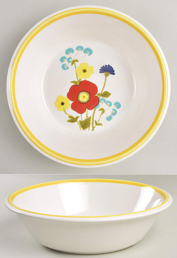 Mountain Meadow 9" Round Vegetable Bowl by Mikasa-1