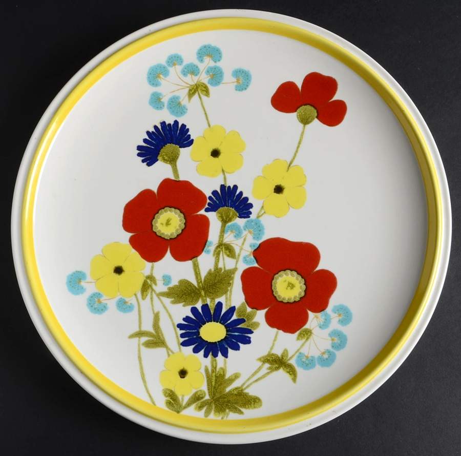 Mountain Meadow 12" Chop Plate (Round Platter) by Mikasa-1