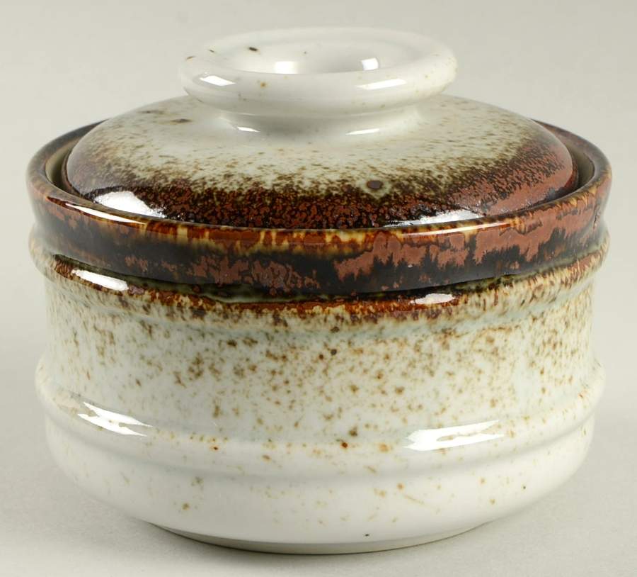Mountain Mist Sugar Bowl & Lid by Mikasa-1