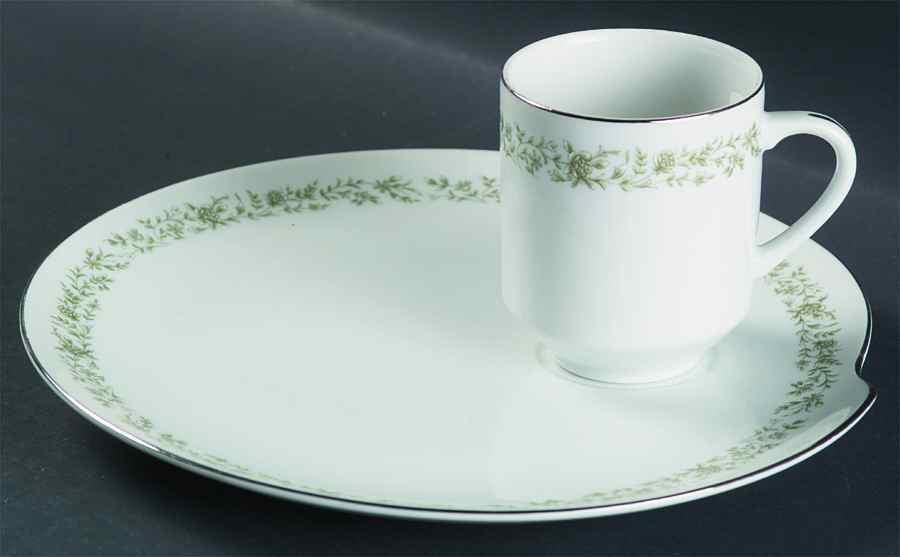 Montclair Snack Plate & Cup Set by Mikasa-1