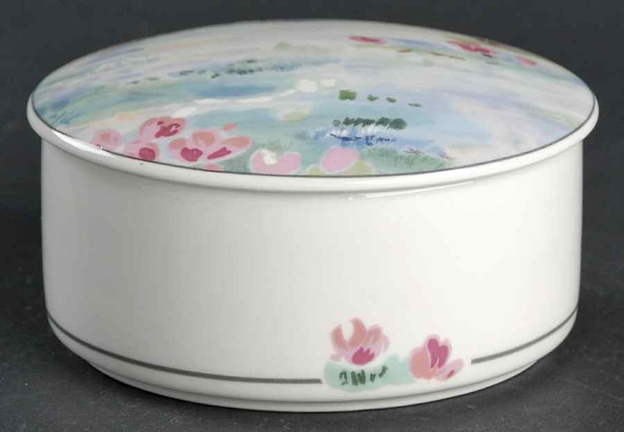 Monet 3" Round Box & Lid by Mikasa-1