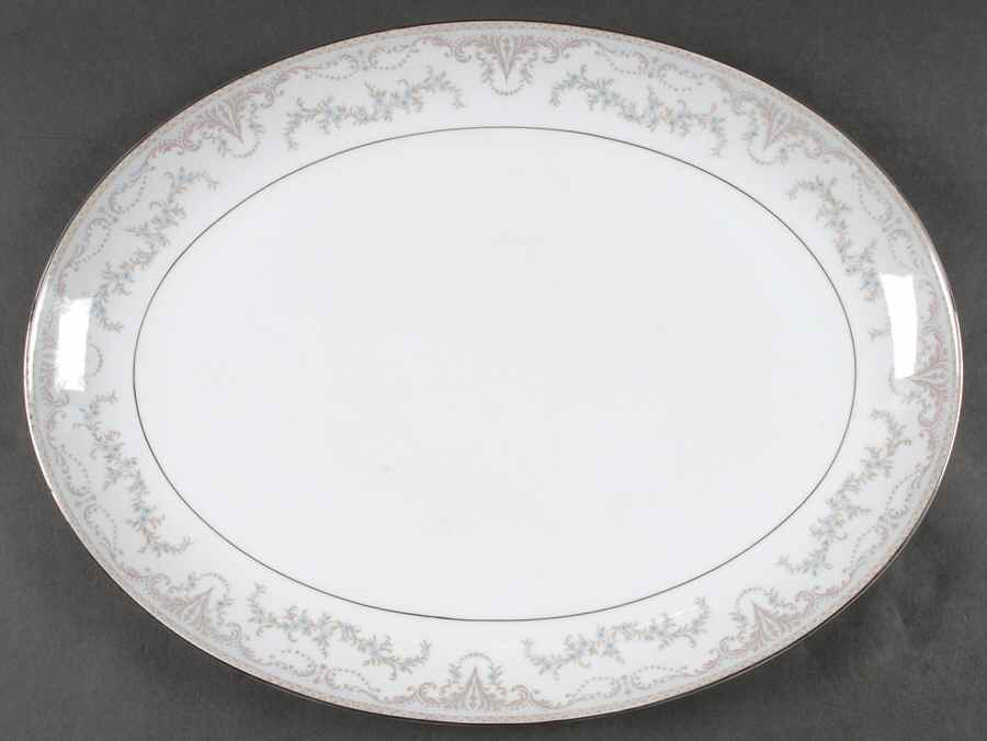 Montclair 16" Oval Serving Platter by Mikasa-1