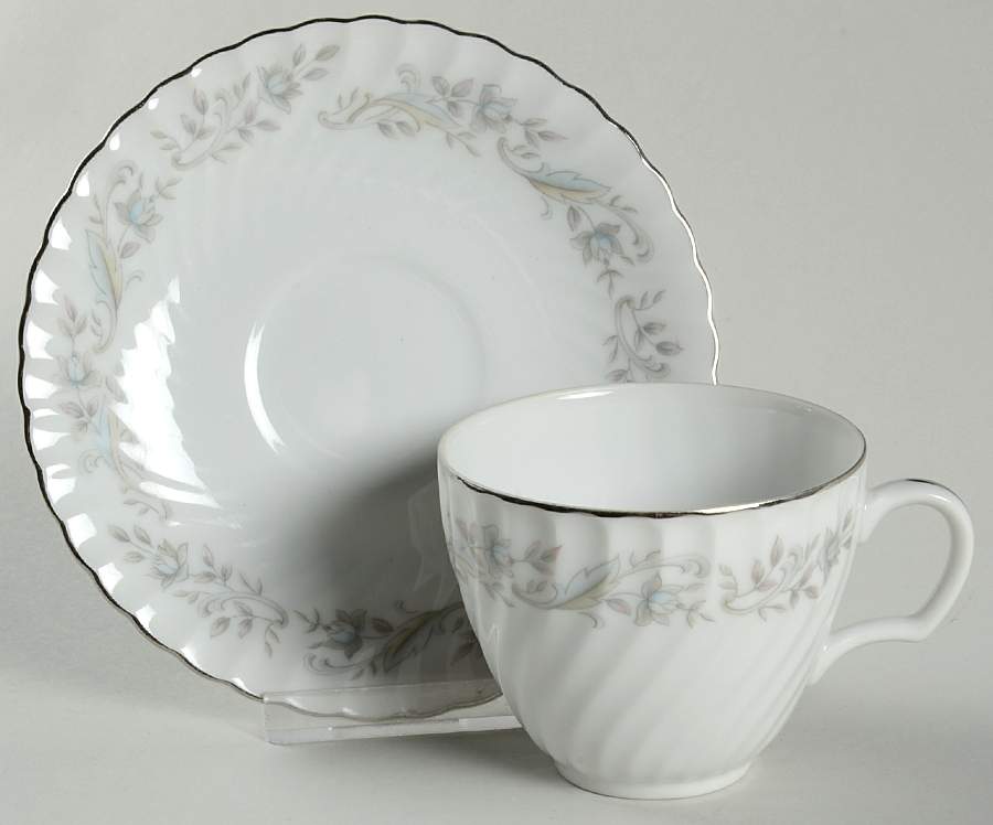 Montecarlo Flat Cup & Saucer Set by Mikasa-1