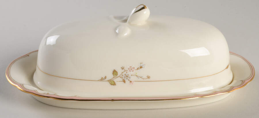 Monticello 1/4 Lb Covered Butter by Mikasa-1