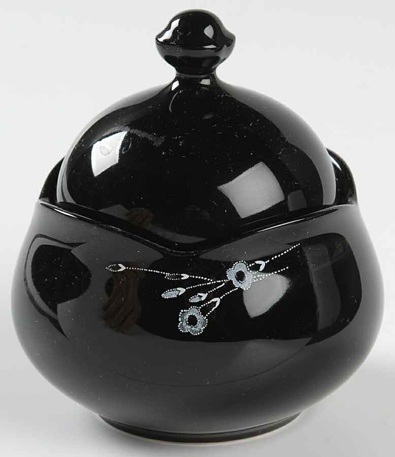 Moonlight Sugar Bowl & Lid by Mikasa-1