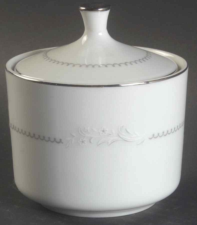 Moonlight Sugar Bowl & Lid by Mikasa-1