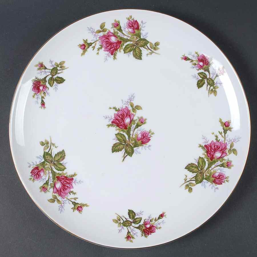 Moss Rose 11" Chop Plate (Round Platter) by Mikasa-1