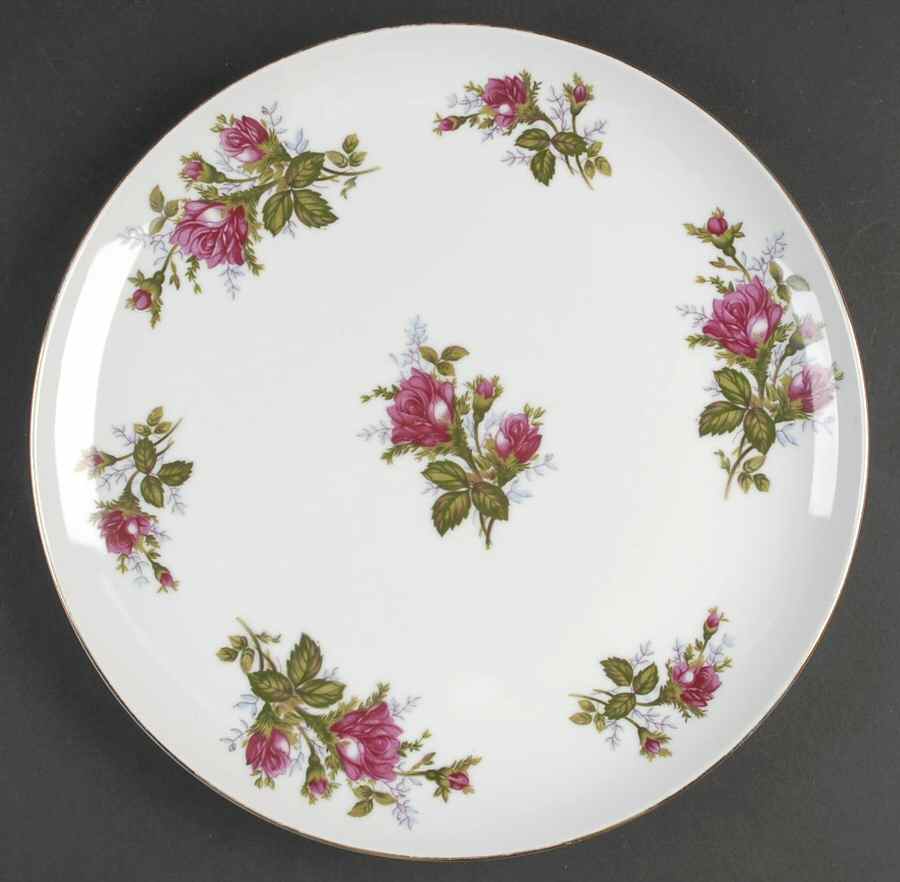 Moss Rose 12" Chop Plate (Round Platter) by Mikasa-1