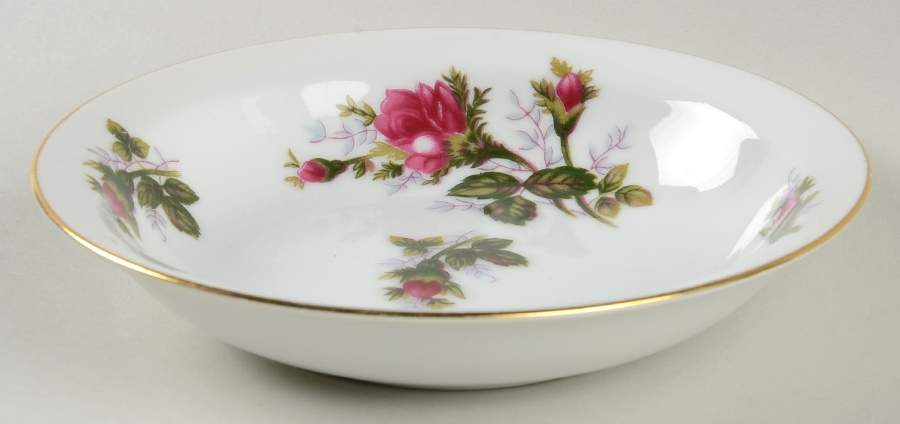 Moss Rose Rim Fruit/Dessert (Sauce) Bowl by Mikasa-1