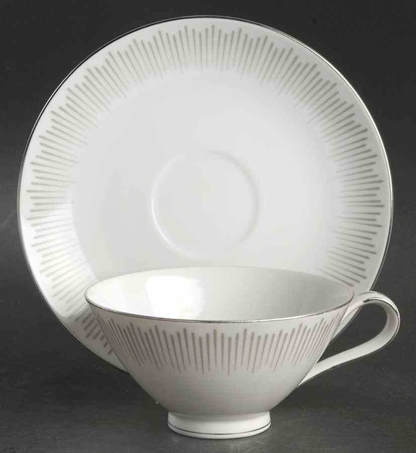 Morocco Flat Cup & Saucer Set by Mikasa-1