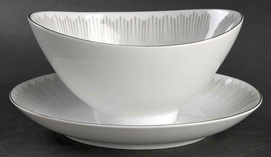 Morocco Gravy Boat with Attached Underplate by Mikasa-1
