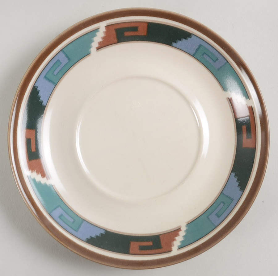 Mosaic Saucer by Mikasa-1