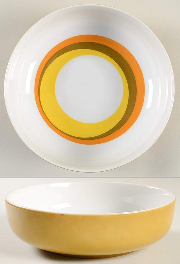 Morning Sun 8" Round Vegetable Bowl by Mikasa-1