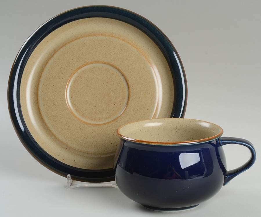 Mountain Top Flat Cup & Saucer Set by Mikasa-1