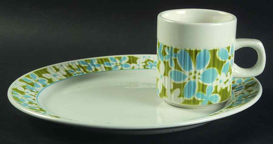 Moulin Snack Plate & Cup Set by Mikasa-1