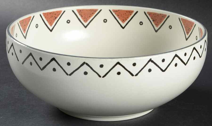 Mozambique 8" Round Vegetable Bowl by Mikasa-1