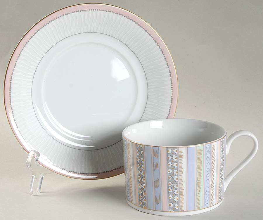 Mulberry Flat Cup & Saucer Set by Mikasa-1