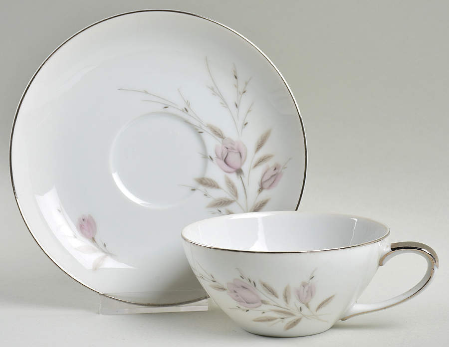 My Love Flat Cup & Saucer Set by Mikasa-1