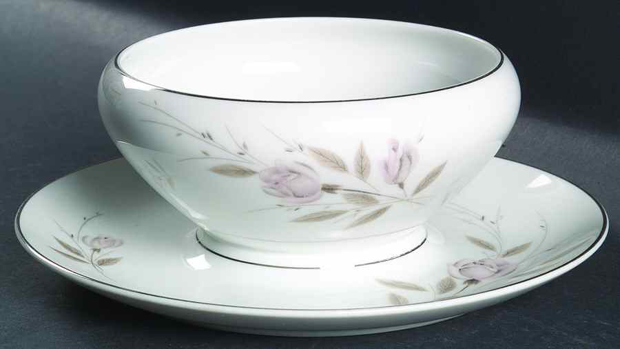 My Love Gravy Boat with Attached Underplate by Mikasa-1