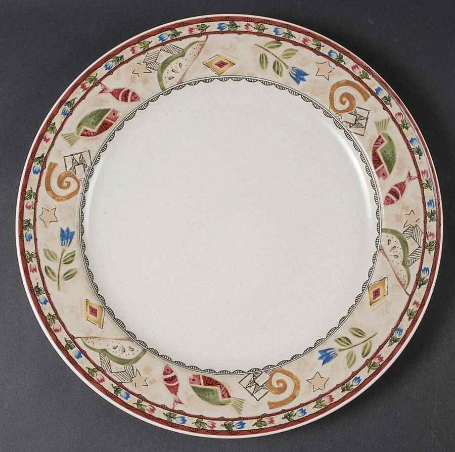Mystic Melody 12" Chop Plate (Round Platter) by Mikasa-1
