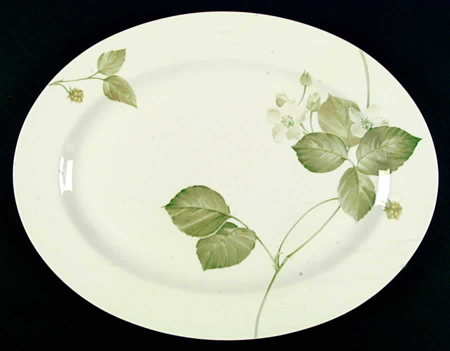 Natural Beauty 14" Oval Serving Platter by Mikasa-1