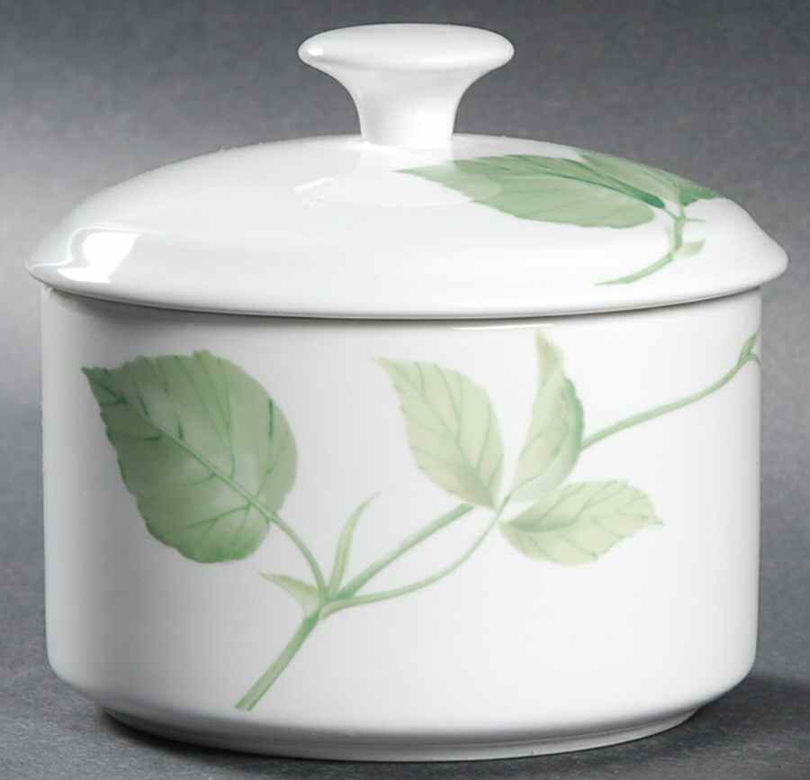 Natural Beauty Sugar Bowl & Lid by Mikasa-1
