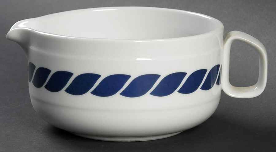 Nautilus Blue Gravy Boat by Mikasa-1
