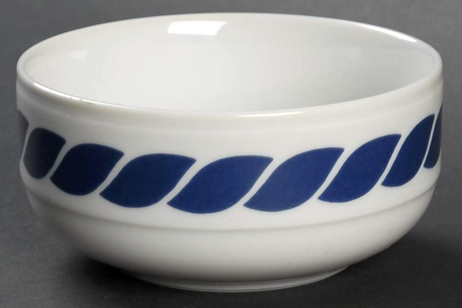 Nautilus Blue Fruit/Dessert (Sauce) Bowl by Mikasa-1