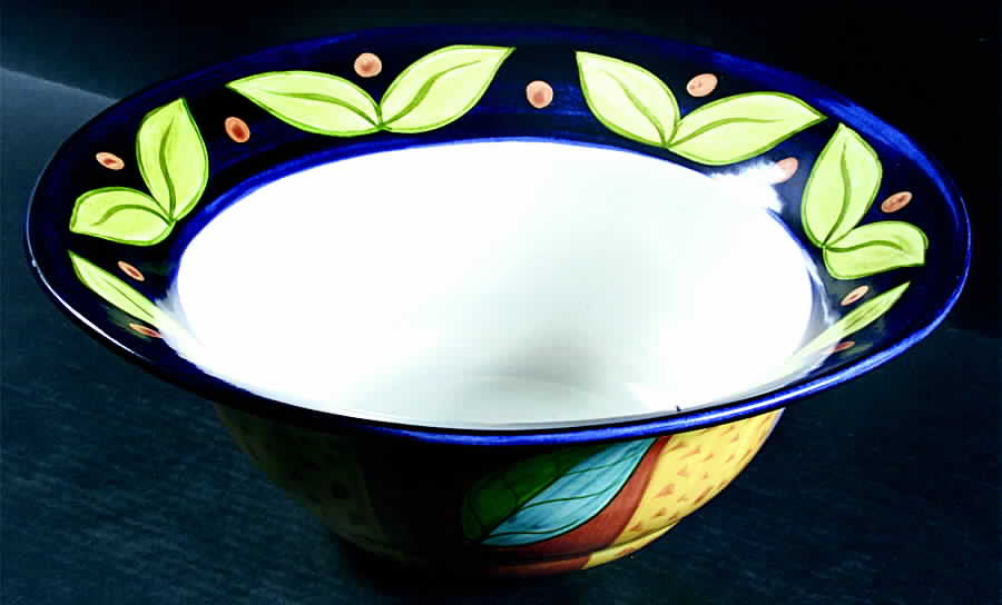 Nature's Canvas 15" Large Salad Serving Bowl by Mikasa-1