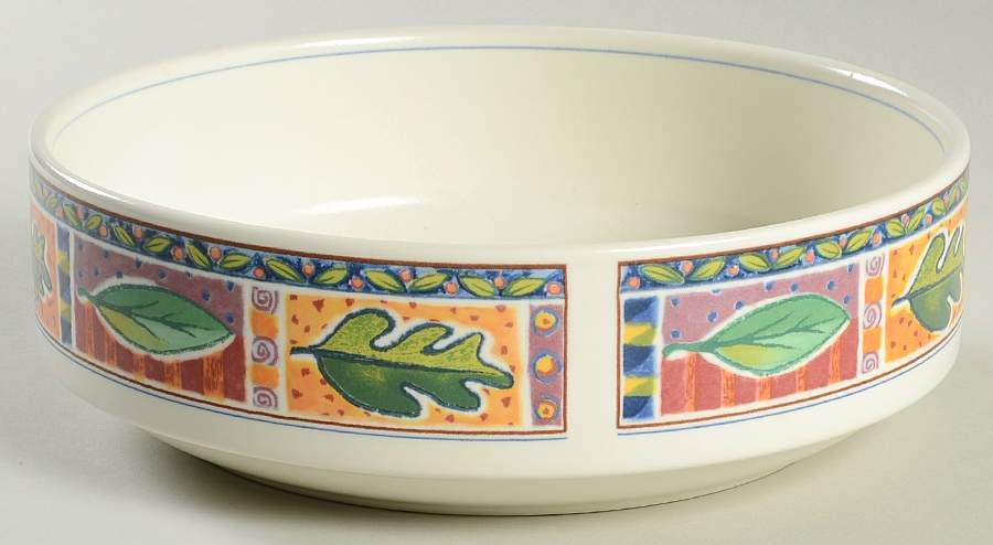 Nature's Canvas 8" Round Vegetable Bowl by Mikasa-1