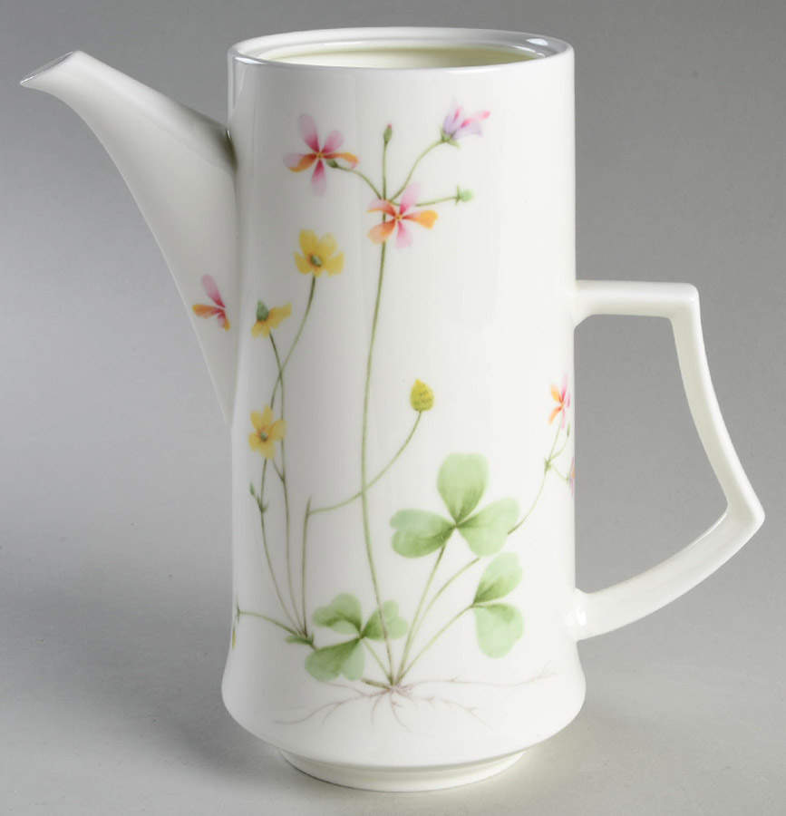 Nature's Garden Coffee Pot No Lid by Mikasa-1