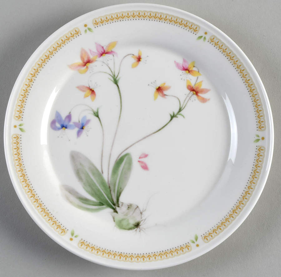 Nature's Garden Salad Plate by Mikasa-1
