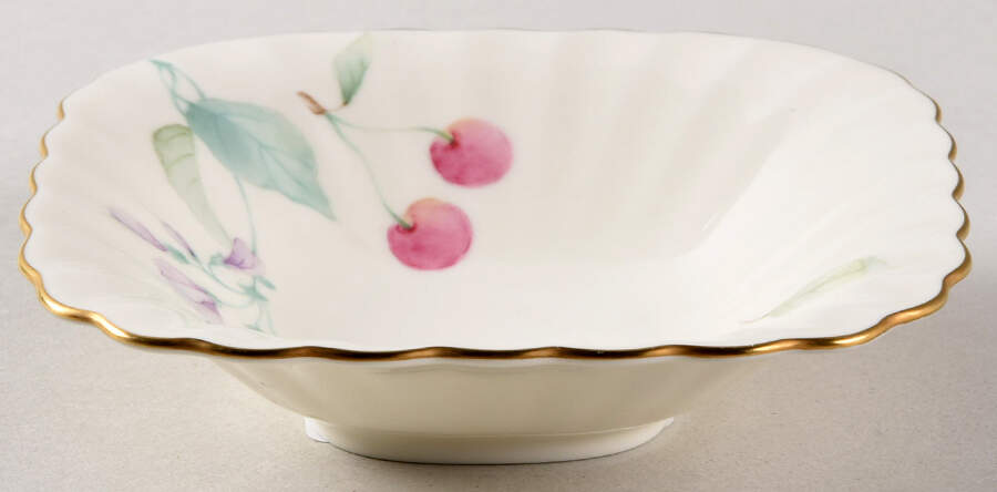 Nature's Garden Square Candy Dish by Mikasa-1