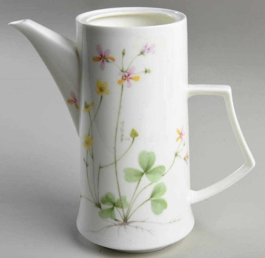 Nature's Garden Mini Coffee Pot No Lid by Mikasa-1