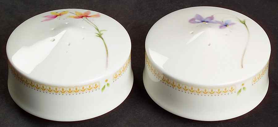 Nature's Garden Salt & Pepper Set by Mikasa-1