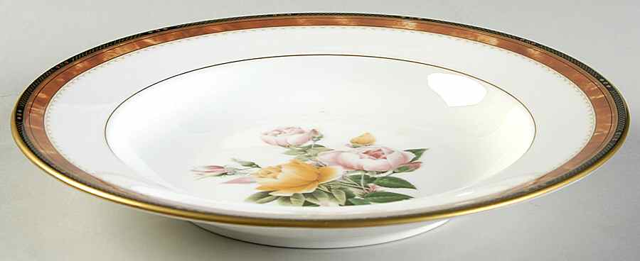 Nature's Gallery Rim Soup Bowl by Mikasa-1
