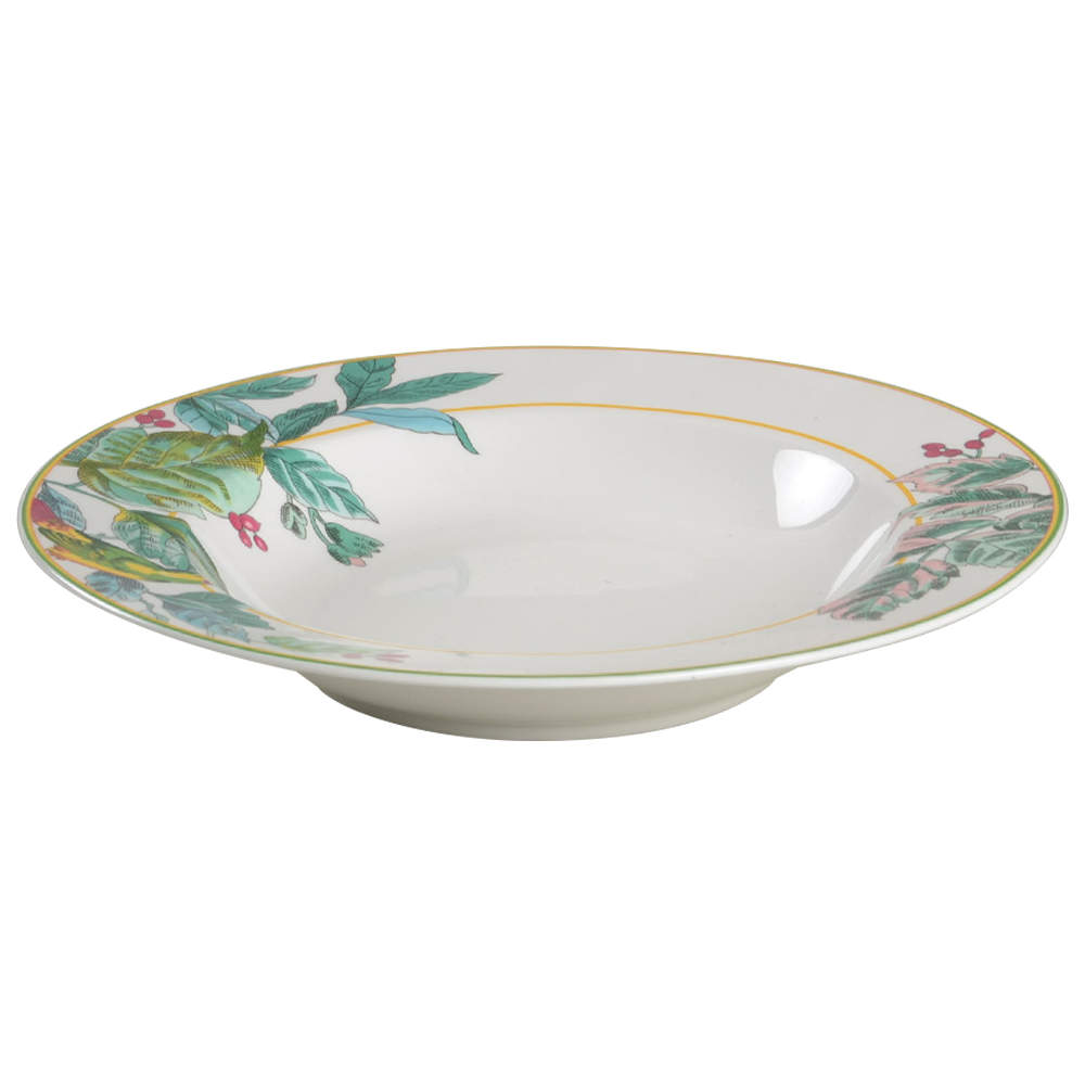 Nature's Harmony (Bird & Flowers) Large Rim Soup Bowl by Mikasa-1