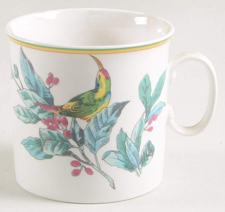 Nature's Harmony (Bird & Flowers) Flat Cup by Mikasa-1