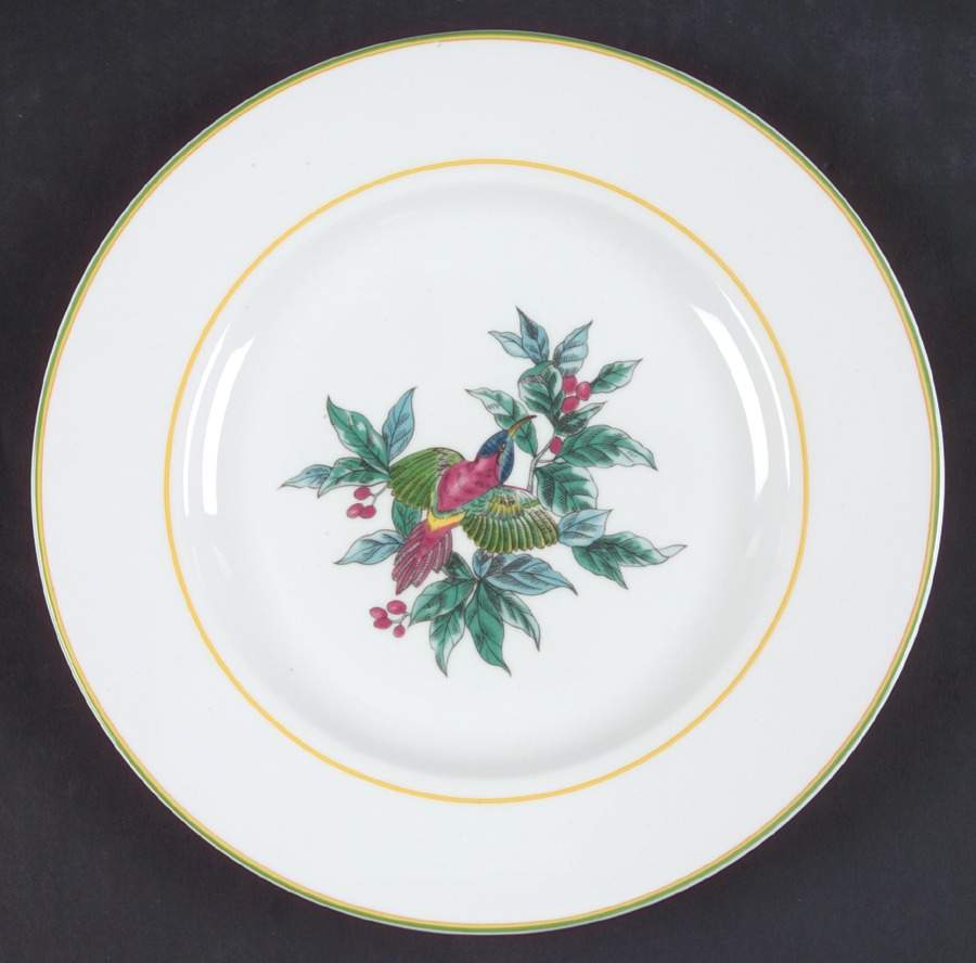 Nature's Harmony (Bird & Flowers) Salad Plate by Mikasa-1