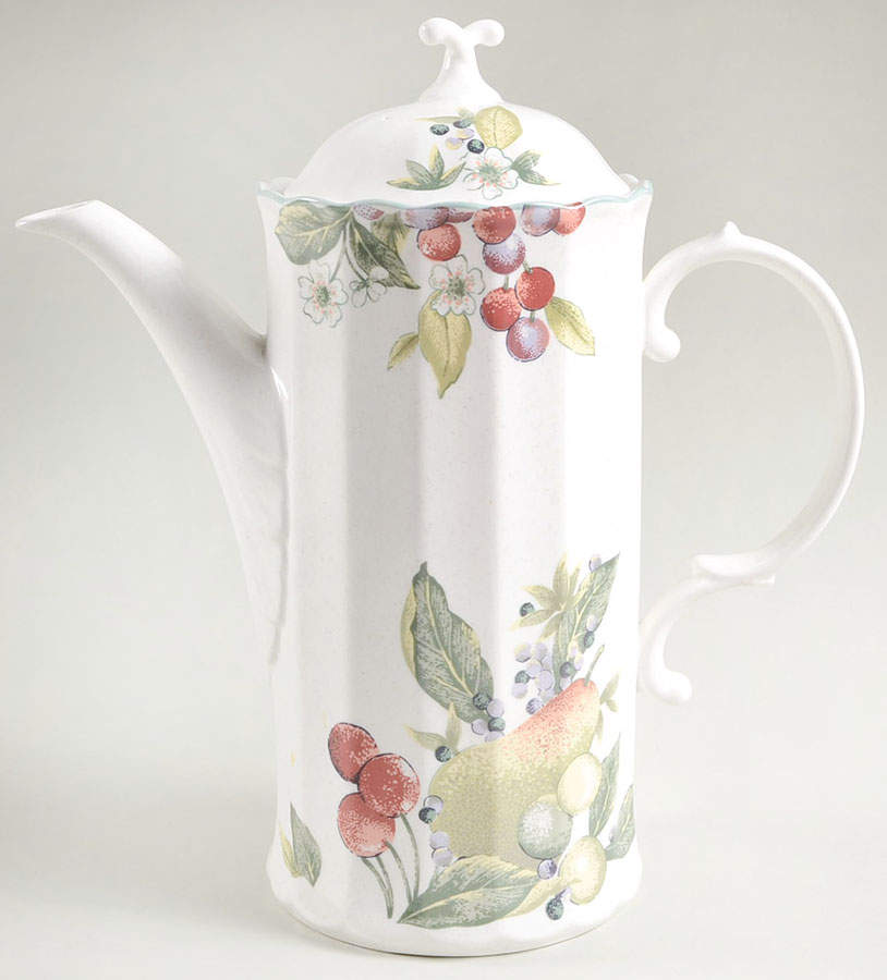 Nature's Image Coffee Pot & Lid by Mikasa-1