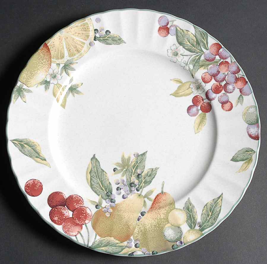 Nature's Image 12" Chop Plate (Round Platter) by Mikasa-1