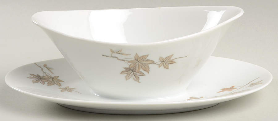 Nana Gravy Boat with Attached Underplate by Mikasa-1