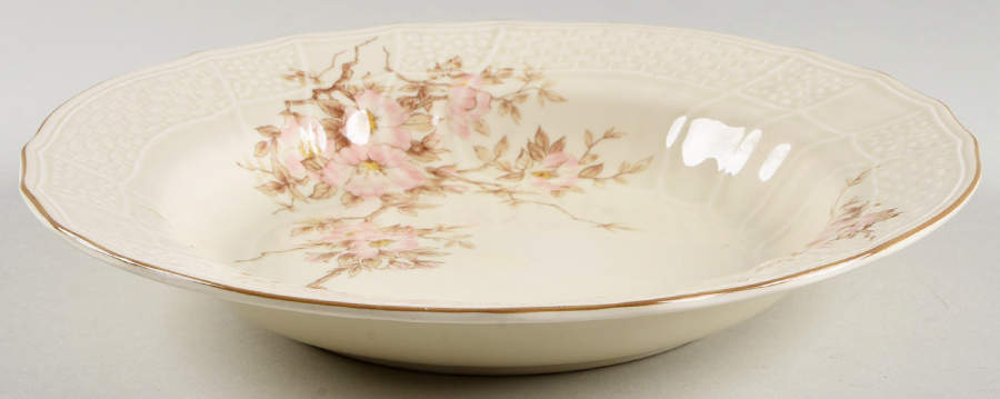 Nature's Song Large Rim Soup Bowl by Mikasa-1